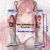 Goddess of Victory: Nikke Rapi Mini Dakimakura Keychain Phone Strap A0849KCD
