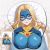 Dispatch Blonde Blazer 3D Wrist Rest Oppai Mouse Pad A0864MWA