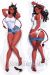 Dispatch Malevola Dakimakura Hugging Body Pillow Cover A0865A