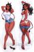 Dispatch Malevola Dakimakura Hugging Body Pillow Cover A0865B