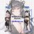 Azur Lane Takao Mini Dakimakura Keychain Phone Strap A0885KCD