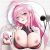 Goddess of Victory: Nikke Velvet 3D Wrist Rest Oppai Mouse Pad A0887MWB