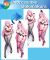Goddess of Victory: Nikke Velvet Undressable Dakimakura Hugging Body Pillow Cover A0887U