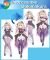 Meitantei Pretty Cure! Moria Luluka Undressable Dakimakura Hugging Body Pillow Cover A0894U