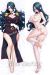 Mato Seihei no Slave Fubuki Azuma Dakimakura Hugging Body Pillow Cover A0897B