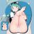 Urusei Yatsura Lum 3D Wrist Rest Oppai Mouse Pad A0911MWA
