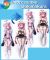 Neverness to Everness Chiz Undressable Dakimakura Hugging Body Pillow Cover A0935U