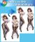 Brown Dust 2 Deliberate Ace Scheherazade Undressable Dakimakura Hugging Body Pillow Cover