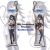 Boku no Hero Academia Midnight Mini Dakimakura Keychain Phone Strap AGJ008