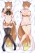 BlazBlue Makoto Nanaya Dakimakura Hugging Body Pillow Cover AY0011
