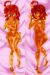 Monster Girl Orange Slime Artist daronzo83 Dakimakura Cover AZ0021