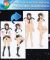 Yozakura Quartet Kotoha Isone by MentalCrash Undressable Dakimakura Cover AZ0106U