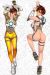 Overwatch Tracer by Torn-S Dakimakura Cover AZ0128
