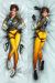 Overwatch Tracer by ViiPerArt Body Pillow Dakimakura Cover AZ0173A