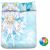 Date A Live Origami Tobiichi Anime Bed Sheet or Duvet Cover BS0177A