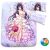 Date A Live Yatogami Tohka Wedding Dress Anime Bed Sheet or Duvet Cover BS0328C