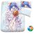 Date A Live Yoshino Himekawa Wedding Dress Anime Bed Sheet or Duvet Cover BS0329C