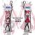 Date A Live Itsuka Kotori Mini Dakimakura Keychain Phone Strap CGJ014
