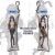Rascal Does Not Dream of Bunny Girl Senpai Mai Sakurajima Mini Dakimakura Keychain Phone Strap CGJ022