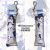 Honkai Impact 3rd Mei Raiden Eternally Pure Ver. Mini Dakimakura Keychain Phone Strap CGJ032