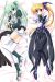 Magical Girl Lyrical Nanoha Dakimakura Hugging Body Pillow Cover H1182