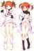 Magical Girl Lyrical Nanoha Dakimakura Hugging Body Pillow Cover H1654