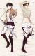 Attack on Titan Dakimakura Hugging Pillow Cover H2178