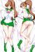 Sailor Moon Sailor Jupiter Dakimakura Body Pillow Cover H3113