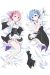 Re:Zero Dakimakura Body Pillow Cover H3339
