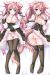 Tayutama 2 Mito Mashiro Dakimakura Hugging Pillow Cover H3789