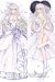 Azur Lane The Enterprise Wedding Skin Dakimakura Hugging Pillow Cover H3804A