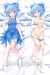 Touhou Project Cirno Dakimakura Hugging Pillow Cover H3845B