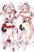 Azur Lane Yuudachi Wedding Skin Dakimakura Hugging Pillow Cover H3905B