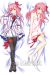 Girls' Frontline Negev Dakimakura Hugging Pillow Cover H3914A