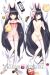 Azur Lane Sleepwear Nagato Dakimakura Hugging Pillow Cover H3954B