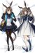 Arknights Amiya Dakimakura Hugging Pillow Cover H3964A