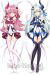 Honkai Impact 3rd The Olenyeva Twins Dakimakura Hugging Pillow Cover H3965A