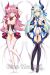 Honkai Impact 3rd The Olenyeva Twins Dakimakura Hugging Pillow Cover H3965B