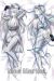 Hataraku Saibou (Cells at work!) CODE BLACK White Blood Cell U-1196 Dakimakura Hugging Body Pillow Cover H4121B