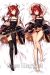 Arknights Surtr Dakimakura Hugging Body Pillow Cover H4130A