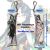 Genshin Impact Xianyun Mini Dakimakura Keychain Phone Strap H4260KCB
