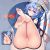 Genshin Impact Ganyu 3D Wrist Rest Oppai Mouse Pad H4261MWB
