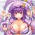 Touhou Project Patchouli Knowledge 3D Wrist Rest Mouse Pad MW0123