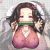 Kimetsu no Yaiba Nezuko Kamado 3D Wrist Rest Mouse Pad MW8059A
