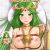 Kid Icarus Palutena 3D Wrist Rest Oppai Mouse Pad MW9000B