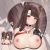 Azur Lane Akagi 3D Wrist Rest Oppai Mouse Pad MW9050B