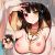 Date A Live Kurumi Tokisaki 3D Wrist Rest Oppai Mouse Pad MW9065B