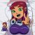 Teen Titans Starfire 3D Wrist Rest Oppai Mouse Pad MW9132A