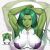 Marvel She-Hulk 3D Wrist Rest Oppai Mouse Pad MW9149A