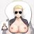 CrossFire Arch 3D Wrist Rest Oppai Mouse Pad MW9150B
